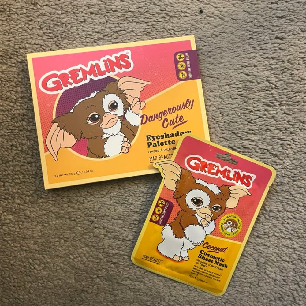 Mad Beauty Gremlins Eyeshadow Palette & Sheet Mask